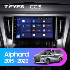 Teyes CC3 Toyota Alphard H30 2015-2020 10" Штатная магнитола