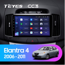 Teyes CC3 Hyundai Elantra 4 HD 2006-2012 9" Штатна магнітола