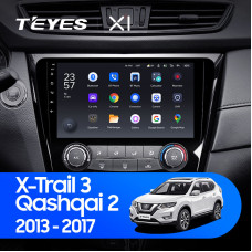 Teyes X1 2+32Gb Nissan X-Trail X Trail 3 T32 2013-2017-Manual air conditioning 10" Штатная магнитола