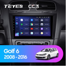 Teyes CC3 Volkswagen Golf 6 2006-2018 9" Штатная магнитола