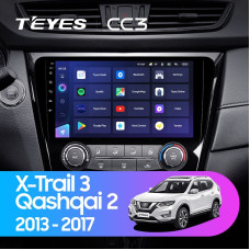 Teyes CC3 Nissan X-Trail X Trail 3 T32 2013-2017-Manual air conditioning 10" Штатная магнитола