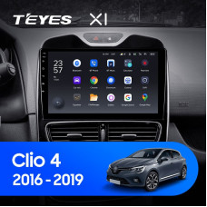 Teyes X1 2+32Gb Renault Clio 4 BH98 KH98 2016-2019 10" Штатна магнітола