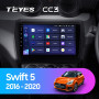 Teyes CC3 Suzuki Swift 5 2016-2020 9" Штатная магнитола