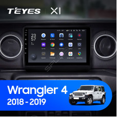 Teyes X1 2+32Gb Wi-Fi Jeep Wrangler 4 JL 2018-2019 10" Штатная магнитола