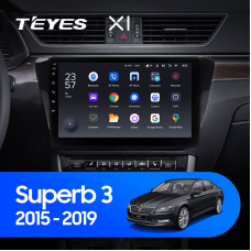 Teyes X1 2+32Gb Skoda Superb 3 2015-2019 10" Штатна магнітола