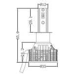 LED лампи Nextone L6 H27 5500K
