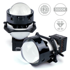 Светодиодные линзы AMS Z8 (Aozoom A8) Bi-LED 3" F