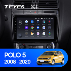 Teyes X1 2+32Gb Volkswagen POLO 5 2008-2020 9" Штатная магнитола