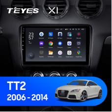 Teyes X1 2+32Gb Audi TT 2 2006-2014 9" Штатна магнітола