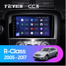 Teyes CC3 Mercedes Benz R-Class W251 R280 R300 R320 2005-2009 9" Штатная магнитола