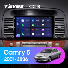 Teyes CC3 Toyota Camry 5 XV 30 2001-2006 9" Штатная магнитола