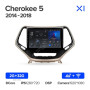 Teyes X1 2+32Gb Wi-Fi Jeep Cherokee 5 KL 2014-2018 10" Штатна магнітола