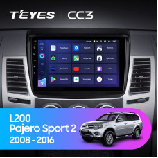 Teyes CC3 Mitsubishi Pajero Sport 2 L200 Triton 2008-2016 9" Штатна магнітола