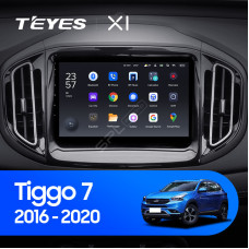 Teyes X1 2+32Gb Wi-Fi Chery Tiggo 7 1 2016-2020 10" Штатная магнитола