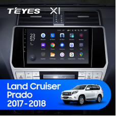 Teyes X1 2+32Gb Toyota Land Cruiser Prado 150 2017-2018 10" Штатна магнітола