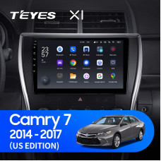 Teyes X1 2+32Gb Toyota Camry 7 XV 50 55 North America 2014-2017 10" Штатна магнітола