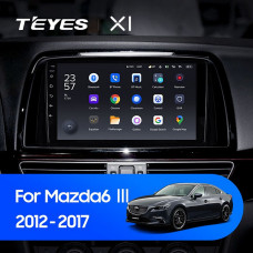 Teyes X1 2+32Gb Mazda 6 3 GL GJ 2012-2017 9" Штатная магнитола