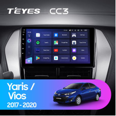 Teyes CC3 Toyota Yaris Vios 2017-2020 9'' Штатна магнітола