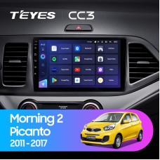 Teyes CC3 Kia Morning 2 picanto 2011 - 2017 9" Штатна магнітола