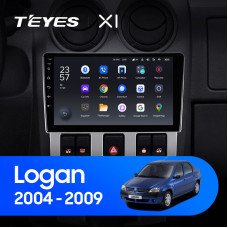 Teyes X1 2+32Gb Renault Logan 1 2004-2009 9" Штатна магнітола