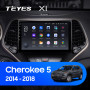 Teyes X1 2+32Gb Jeep Cherokee 5 KL 2014-2018 10" Штатна магнітола