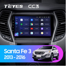 Teyes CC3 Hyundai Santa Fe 3 2013-2016 9" Штатна магнітола