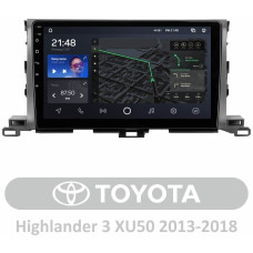 AMS T1010 Toyota Highlander 3 XU50 2013-2018 10" Штатна магнітола