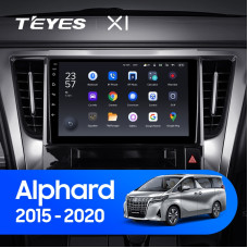 Teyes X1 2+32Gb Toyota Alphard H30 2015-2020 10" Штатная магнитола