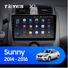 Teyes X1 2+32Gb Nissan Sunny 2014-2016 10" Штатная магнитола