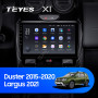 Teyes X1 2+32Gb Wi-Fi Renault Duster 2015-2020 9" Штатная магнитола