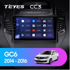 Teyes CC3 Geely GC6 1 2014-2016 9" Штатная магнитола