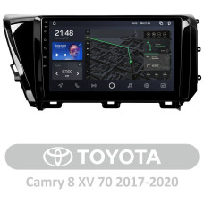 AMS T1010 Toyota Camry 8 XV 70 2017-2020 10" Штатна магнітола