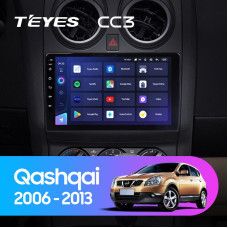 Teyes CC3 Nissan Qashqai 1 J10 2006-2013 9" Штатная магнитола