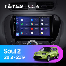 Teyes CC3 Kia Soul 2 PS 2013-2019 9" Штатна магнітола