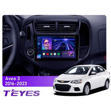 Teyes CC3 Chevrolet Aveo 3 2016-2023 9" Штатна магнітола