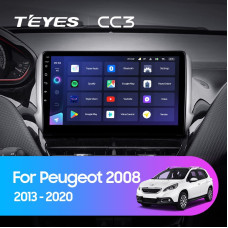 Teyes CC3 Peugeot 2008 1 208 (1Din) 2013-2020 10" Штатная магнитола