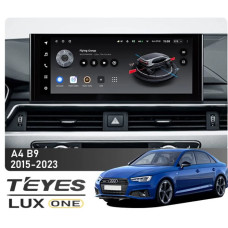 Teyes LUX ONE 6+128 Gb Audi A4 B9 2015-2023 12.3" Штатна магнітола