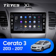 Teyes X1 2+32Gb Wi-Fi Kia Cerato 3 YD 2013-2017 9" Штатная магнитола