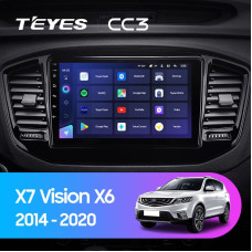 Teyes CC3 Geely Emgrand X7 Vision X6 Haoqing SUV 2014-2020 9" Штатная магнитола