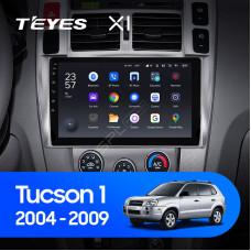 Teyes X1 2+32Gb Wi-Fi Hyundai Tucson 1 2004-2009 10" Штатная магнитола