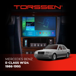 Штатна магнітола 2K Torssen Mercedes E-Class W124 1986-1995 F9432 4G Carplay DSP