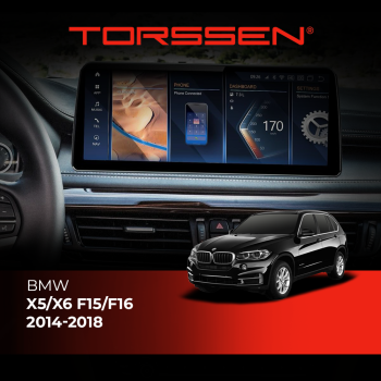 Штатна магнітола Torssen BMW X5/X6 F15/F16 2013-2016 10.25 4/64 4G Carplay NBT+360 Штатна магнітола Torssen BMW X5/X6 F15/F16 2013-2016 10.25 4/64 4G Carplay NBT+360