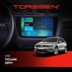 Штатная магнитола Torssen 2K VW Tiguan 2017+ F10464 4G Carplay DSP