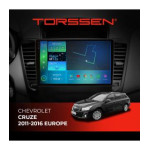 Штатная магнитола Torssen Chevrolet Cruze 11-16 Europe F9116