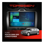 Штатная магнитола Torssen Ford Focus 05-11 conditioner F9116