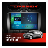 Штатна магнітола Torssen Ford Focus 05-11 conditioner F9116