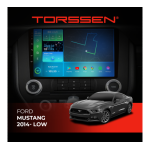 Штатна магнітола Torssen Ford Mustang 2014- low FL9 4+64Gb 4G Carplay DSP