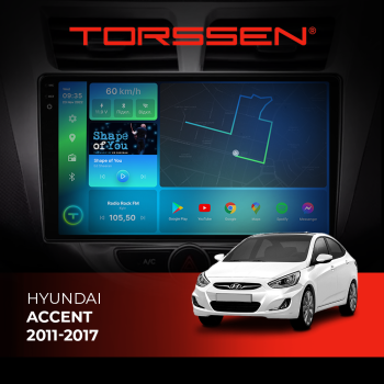 Штатная магнитола Torssen 2K Hyundai Accent 2011-2017 F9464 4G Carplay DSP Штатная магнитола Torssen 2K Hyundai Accent 2011-2017 F9464 4G Carplay DSP