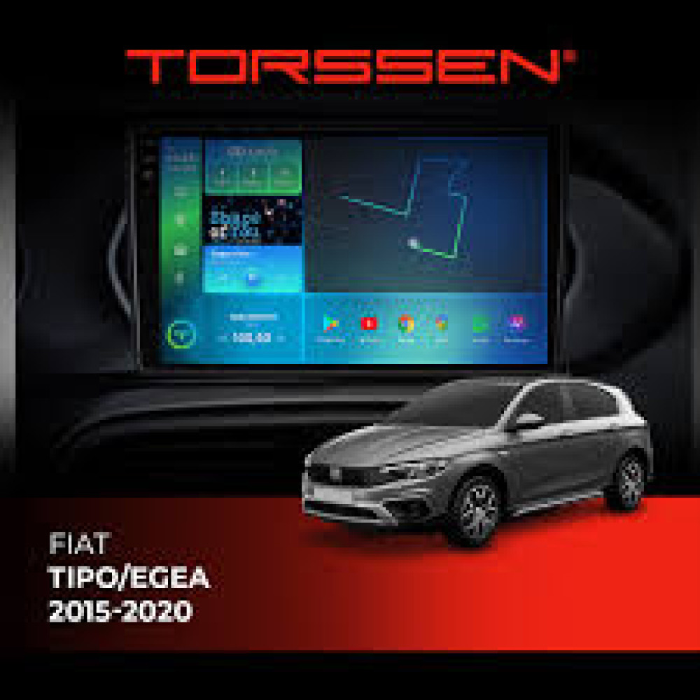 Штатная магнитола Torssen 2K Fiat Tipo/Egea 2015-2020 F96128 4G Carplay DSP