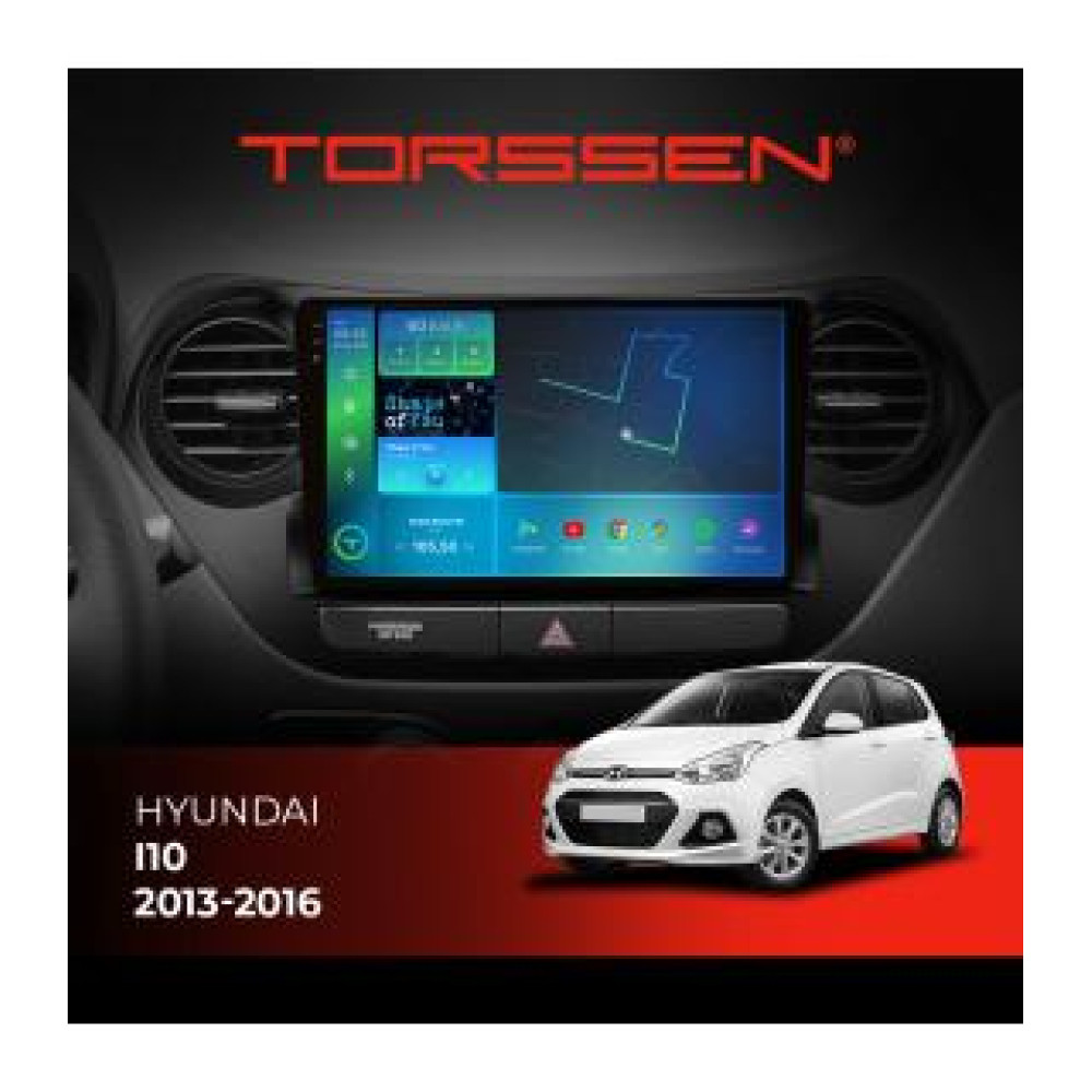 Штатная магнитола Torssen Hyundai I10 2013-2016 FL9 4+64Gb 4G Carplay DSP